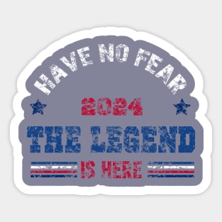 grandpa the legend est 2024 Sticker